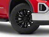Fuel Wheels Rebar Blackout 6-Lug Wheel; 20x9; 20mm Offset (19-26 Sierra 1500)