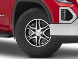 American Racing Mainline Gloss Black Machined 6-Lug Wheel; 17x8; 25mm Offset (19-26 Sierra 1500)