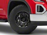 AGP Wheels Pro22 Matte Black 6-Lug Wheel; 18x9; 12mm Offset (19-26 Sierra 1500)