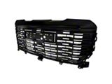 Denali Style Upper Replacement Grille; Glossy Black (22-26 Sierra 1500)