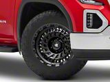Mammoth Turbine Satin Black 6-Lug Wheel; 17x8.5; -6mm Offset (19-26 Sierra 1500)