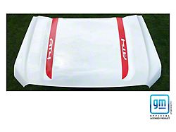 Emblems Plus AT4 Hood Decals; Die-Cut Gloss Red (19-26 Sierra 1500 AT4)