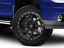 Deegan 38 by Mammoth Phantom 38 Flow Formed Satin Black 6-Lug Wheel; 20x9; -6mm Offset (07-13 Sierra 1500)