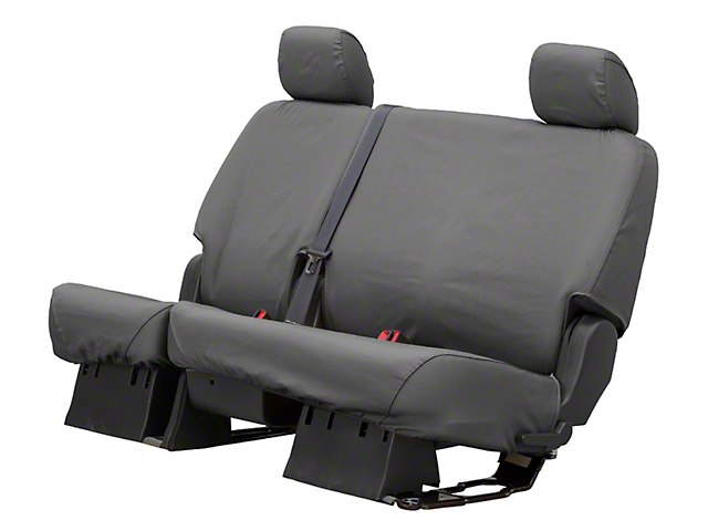 Husky Heavy Duty Second Row Seat Cover; Charcoal (11-16 F-350 Super Duty SuperCrew)