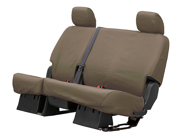Husky Liners Heavy Duty Second Row Seat Cover; Taupe (17-22 F-350 Super Duty SuperCrew)