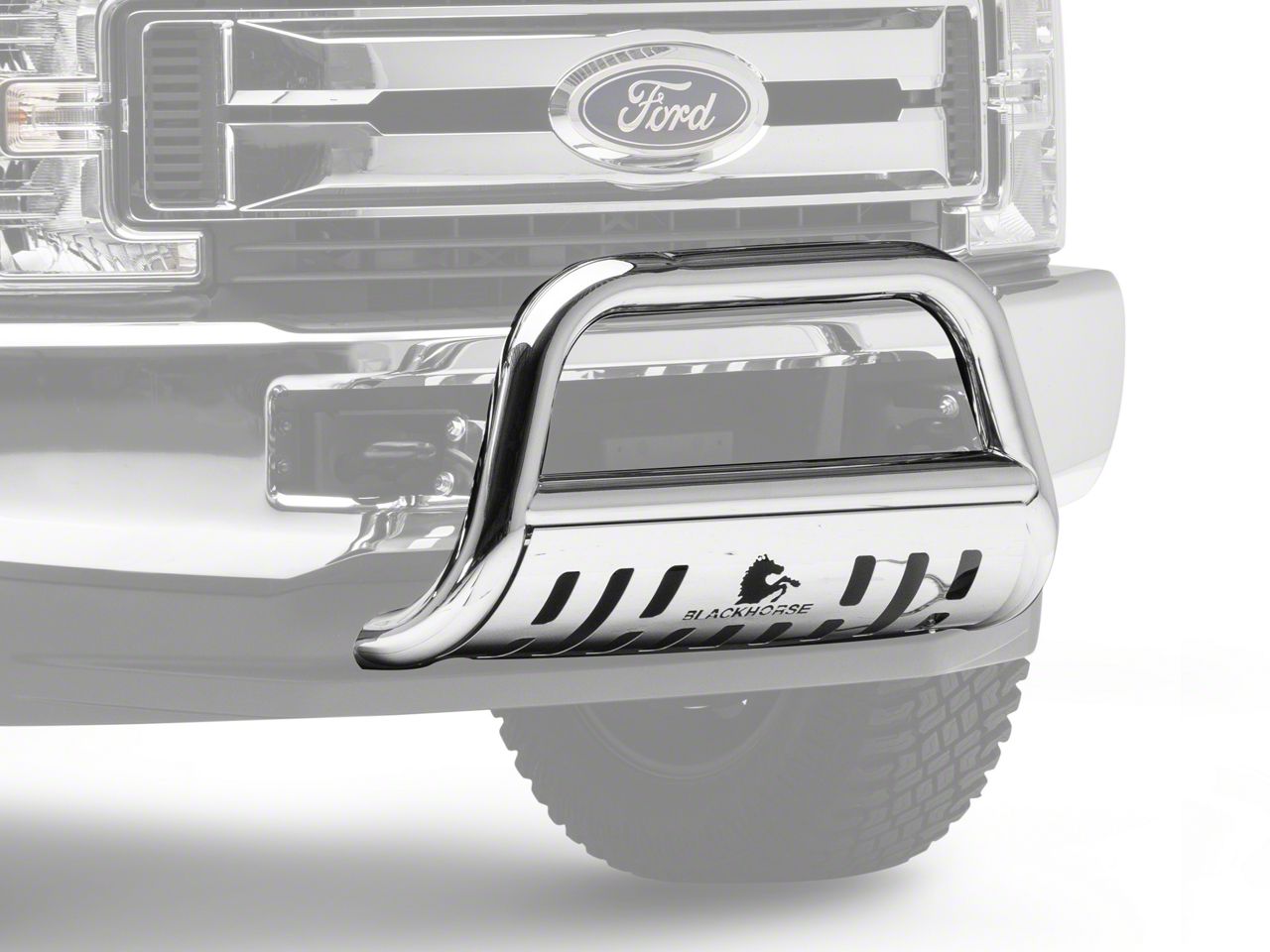 F-250 Super Duty Bull Bar; Stainless Steel (17-22 F-250 Super Duty 