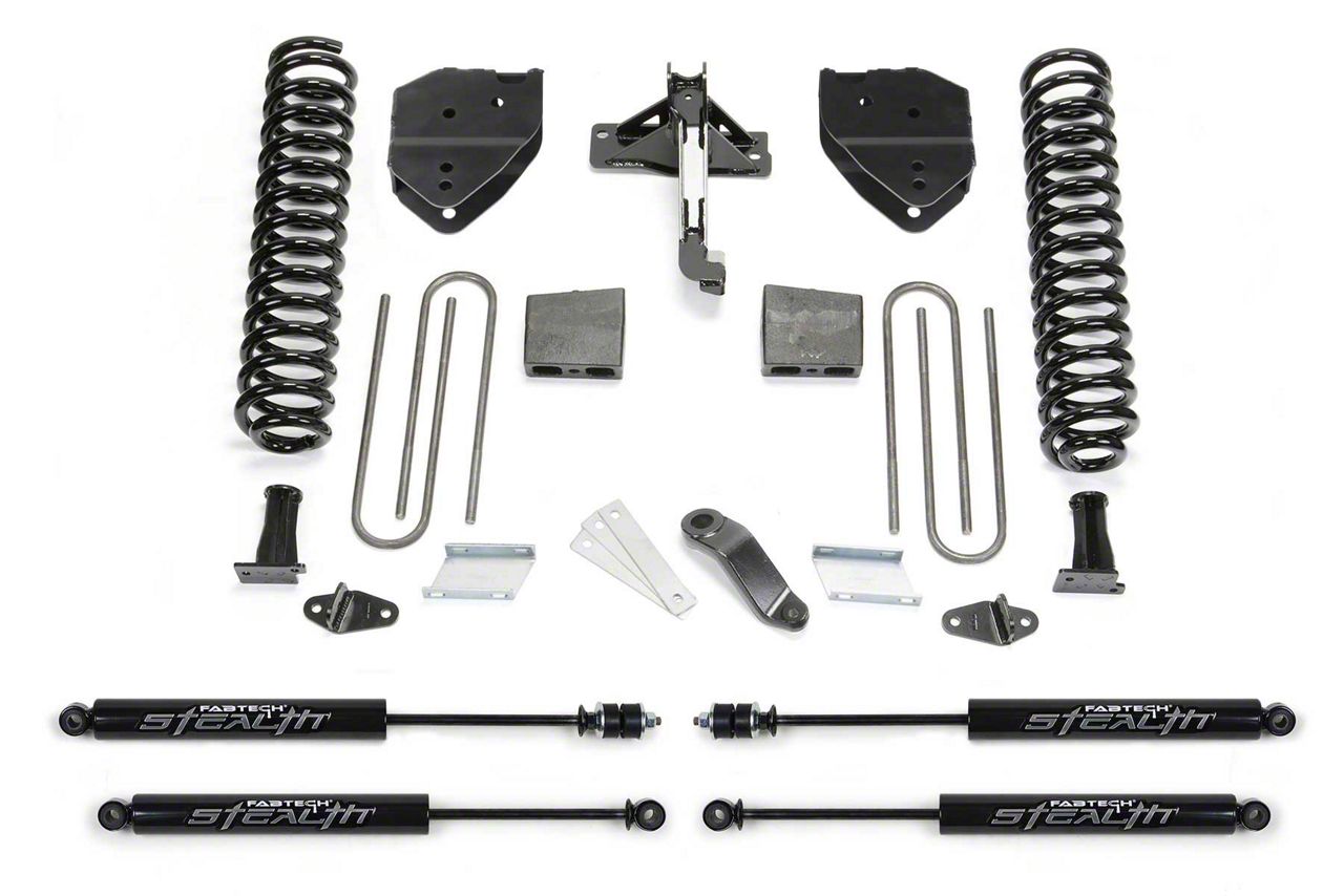 Fabtech F-250 Super Duty 6-Inch Basic Suspension Lift Kit with Stealth ...