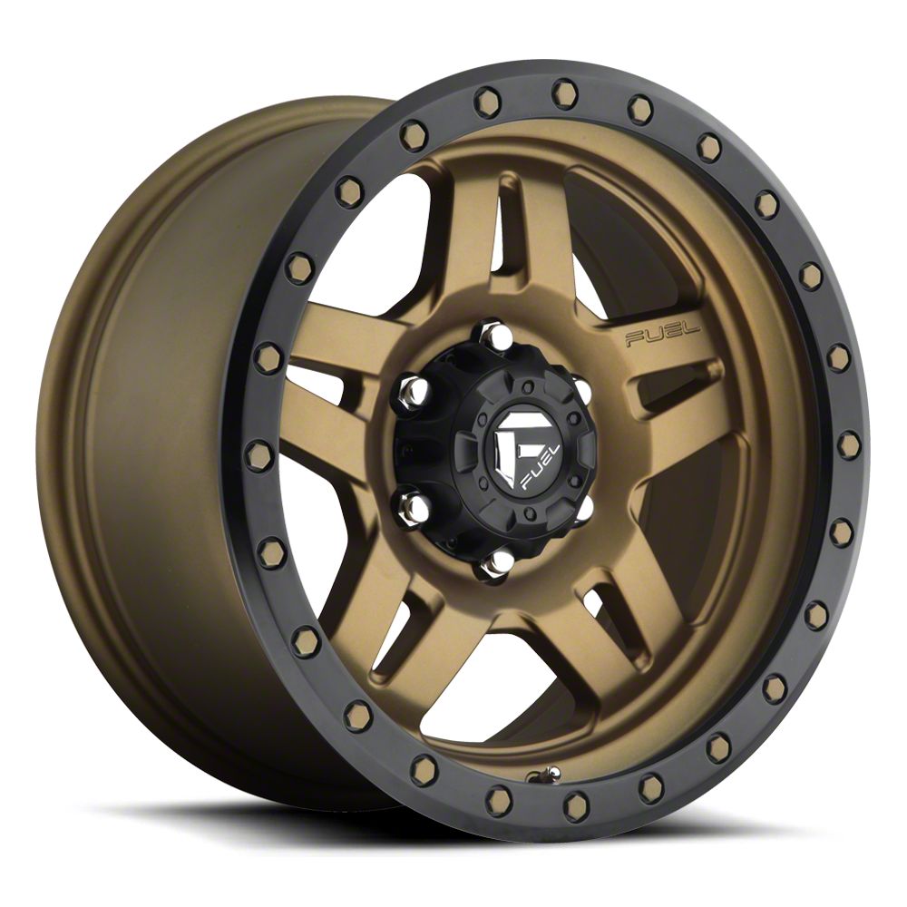 Fuel Wheels F350 Super Duty Anza Matte Bronze 8Lug Wheel; 18x9; 1mm
