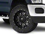 Fuel Wheels Krank Matte Black Milled 8-Lug Wheel; 20x9; 1mm Offset (11-16 F-250 Super Duty)