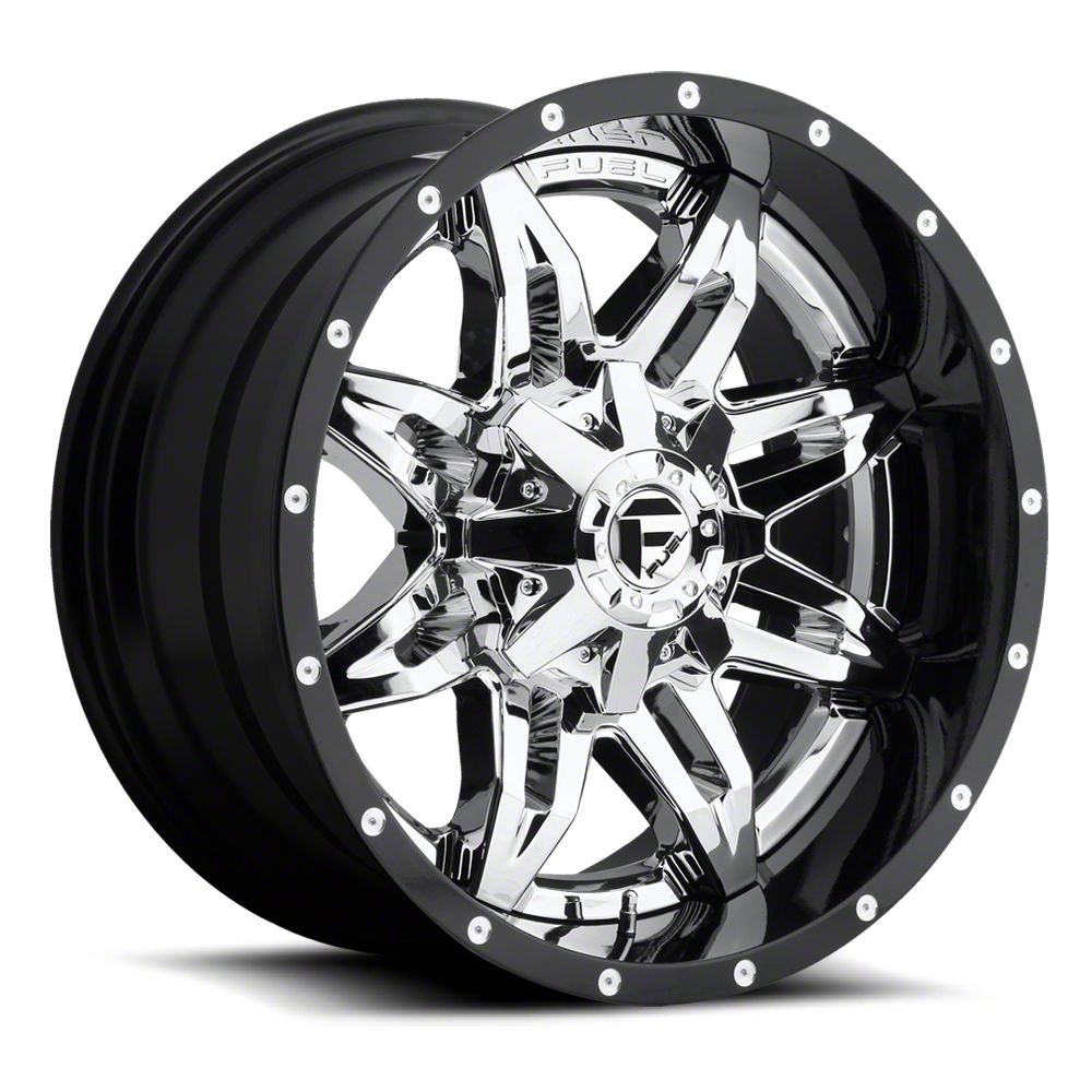 Fuel Wheels Super Duty Lethal Chrome 8Lug Wheel 20x10; 19mm Offset D26620001747 (1720 F250