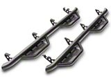 N-Fab Cab Length Podium Nerf Side Step Bars; Textured Black (17-26 F-350 Super Duty SuperCrew)