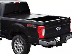 Pace Edwards BedLocker Retractable Bed Cover with Explorer Rails; Gloss Black (17-22 F-250 Super Duty)
