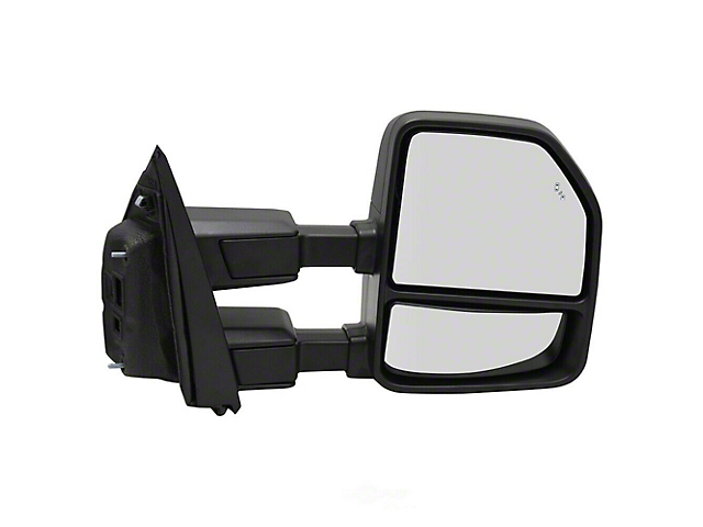 Powered Heated Memory Power Folding Towing Mirror; Passenger Side (17-18 F-350 Super Duty)
