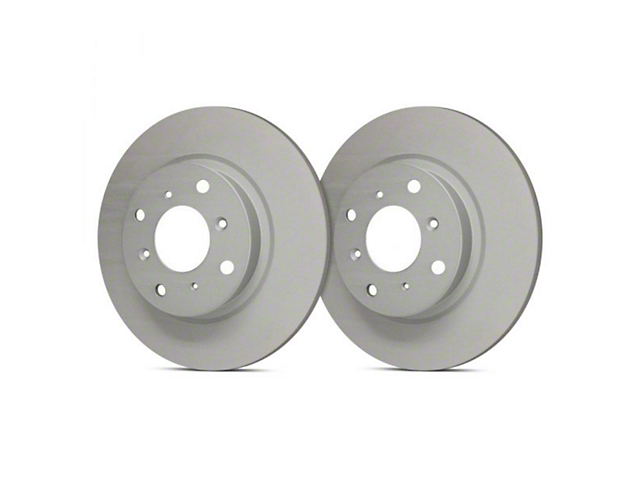 SP Performance Premium 8-Lug Rotors with Silver Zinc Plating; Front Pair (11-12 2WD F-250 Super Duty)