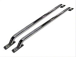 Stake Pocket Bed Rails; Chrome (11-16 F-250 Super Duty w/ 6-3/4-Foot Bed)