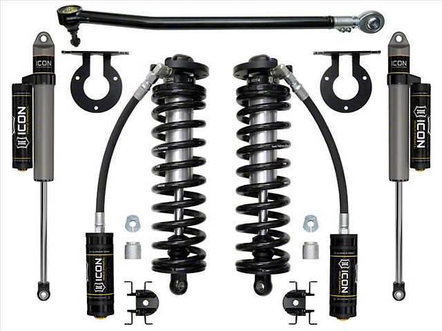 ICON Vehicle Dynamics 2.50 to 3-Inch Coil-Over Conversion System; Stage 3 (17-22 4WD 6.7L Powerstroke F-250 Super Duty)