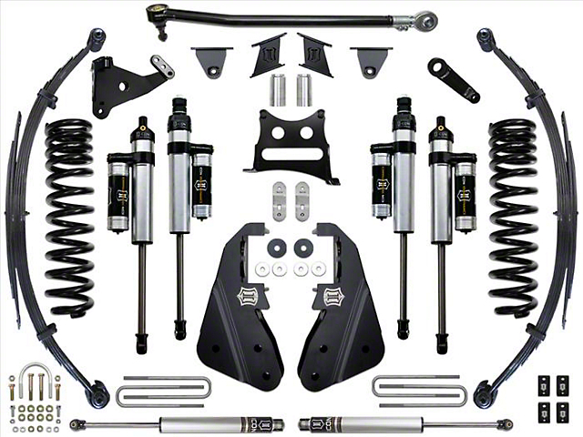 ICON Vehicle Dynamics 7-Inch Suspension Lift System; Stage 3 (17-22 4WD 6.7L Powerstroke F-350 Super Duty)