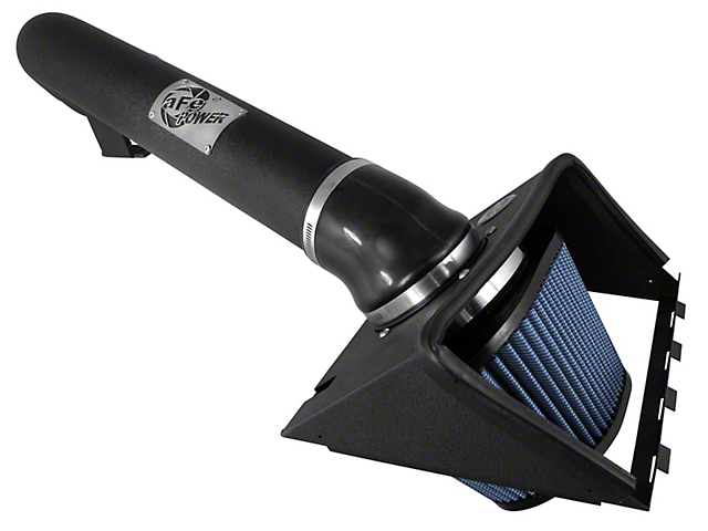 AFE Magnum FORCE Stage 2 Cold Air Intake with Pro 5R Oiled Filter; Black (11-16 6.2L F-350 Super Duty)