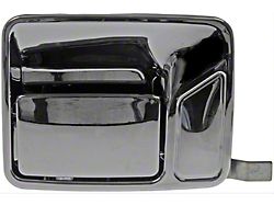 Exterior Door Handle; Front and Rear Right; All Chrome; Plastic (11-16 F-250 Super Duty SuperCab, SuperCrew)