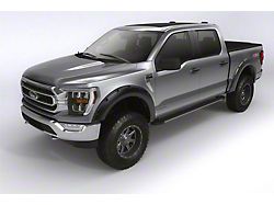 Bushwacker Forge Style Fender Flares; Front and Rear; Textured Black (11-16 F-250 Super Duty SRW)