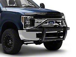 AR2 Pre-Runner Grille Guard; Matte Black (17-22 F-250 Super Duty)