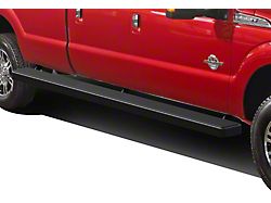 6-Inch iStep Wheel-to-Wheel Running Boards; Black (11-16 F-250 Super Duty SuperCrew w/ 6-3/4-Foot Bed)