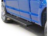 6-Inch iStep Running Boards; Black (17-26 F-350 Super Duty SuperCab)