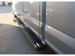 OE Style Running Boards; Silver (17-22 F-250 Super Duty SuperCab)