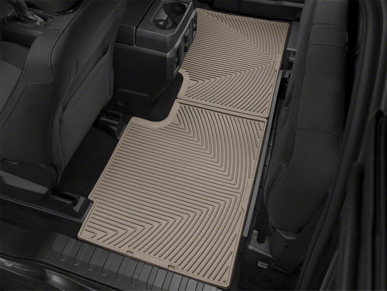 Weathertech All Weather Rear Rubber Floor Mats Tan 17 20 F 250 Super Duty Supercab