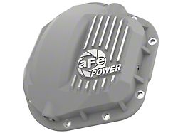 AFE Street Series Front Differential Cover with Machined Fins; Raw; Dana 50/60/61 (11-16 F-250 Super Duty)