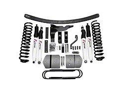 Revtek 6-Inch Front / 4-Inch Rear Coil Spring Suspension Lift Kit with Drop Brackets (11-14 4WD F-250 Super Duty)