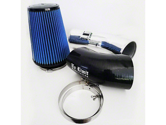 No Limit Fabrication Stage 1 Cold Air Intake with Pro 5R Oiled Filter; Polished (11-16 6.7L Powerstroke F-350 Super Duty)