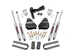 Rough Country 3-Inch Suspension Lift Kit with Premium N3 Shocks (17-22 4WD F-250 Super Duty)