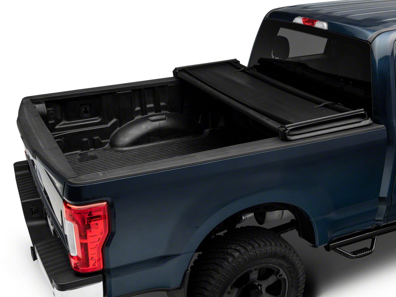 Rough Country Super Duty Soft Tri Fold Tonneau Cover Sd2415 17 21 F 250 F 350 Super Duty