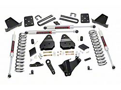 Rough Country 4.50-Inch Suspension Lift Kit with M1 Monotube Shocks (15-16 4WD 6.7L Powerstroke F-250 Super Duty w/ Factory Overload Springs)