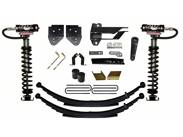 SkyJacker 6-Inch Coil-Over Kit with Rear Leaf Springs (17-22 4WD F-350 Super Duty)
