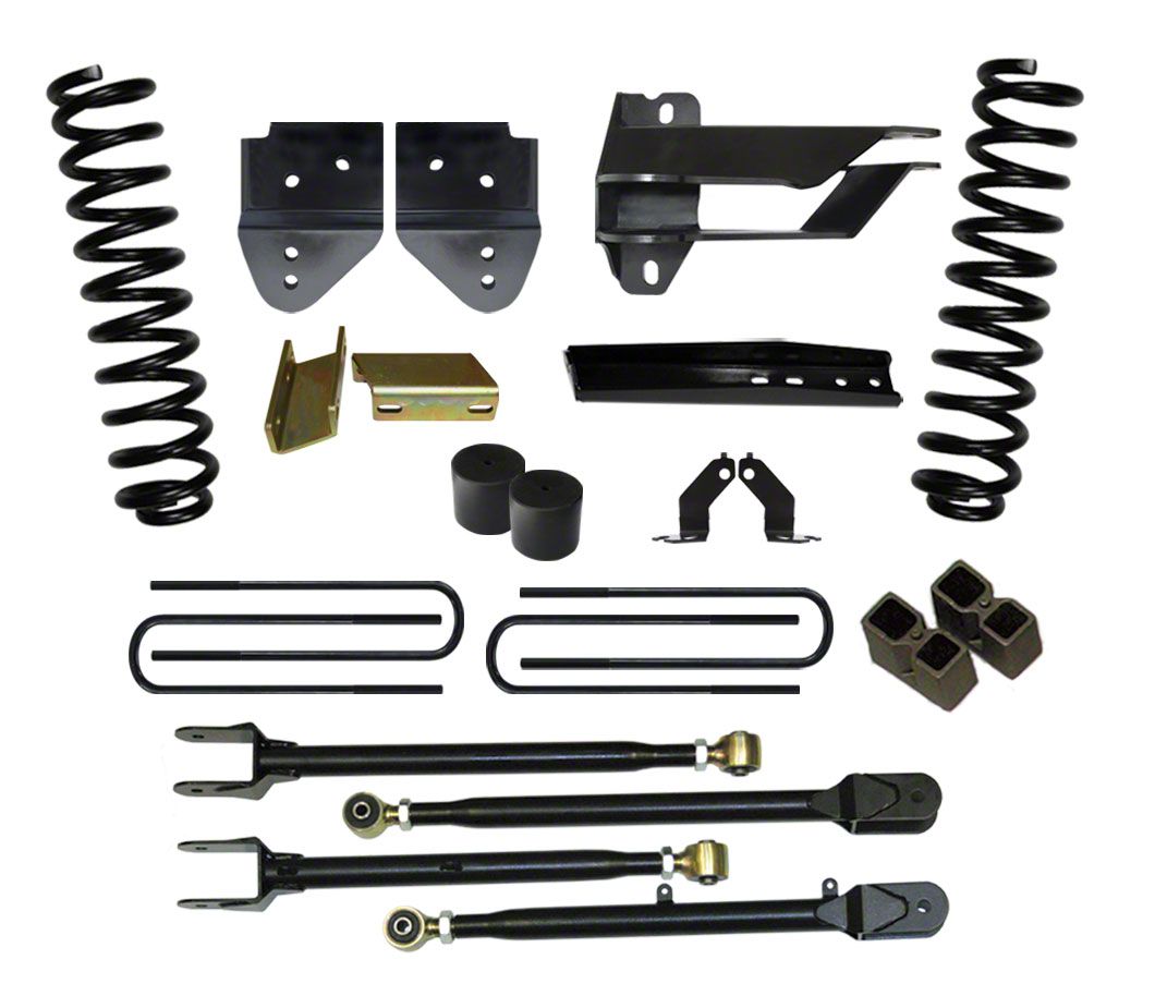 SkyJacker F-250 Super Duty 6-Inch Suspension Lift Kit with 4-Link ...