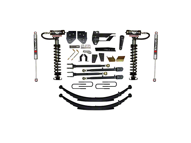 SkyJacker 8.50-Inch Coil-Over Kit with 4-Link Conversion, Leaf Springs and M95 Performance Shocks (17-22 4WD F-350 Super Duty)