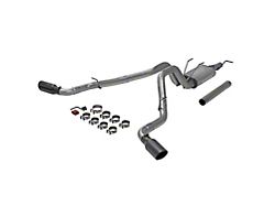 Flowmaster FlowFX Dual Exhaust System with Black Tips; Side Exit (17-22 6.2L F-250 Super Duty)