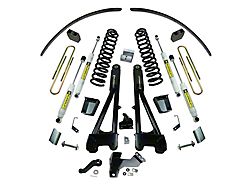 SuperLift 8-Inch Radius Arm Suspension Lift Kit with Superide Shocks (11-16 4WD 6.7L Powerstroke F-250 Super Duty)