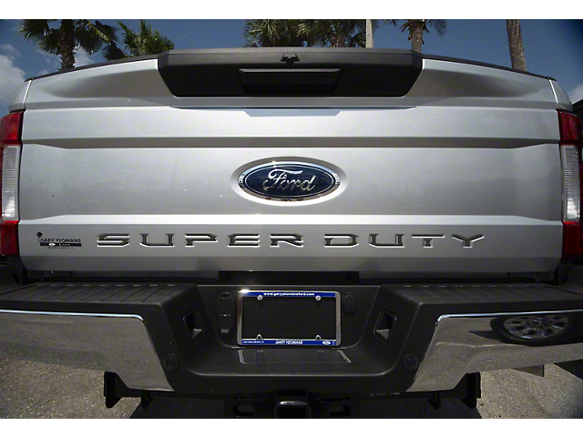 Tailgate Insert Letters; Magnetic (17-19 F-350 Super Duty)