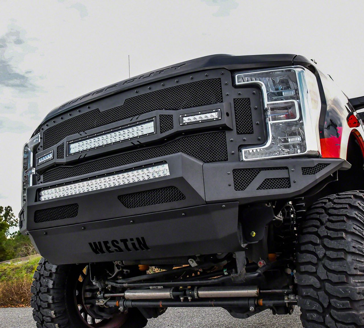 F-250 Super Duty Pro-Mod Front Bumper Skid Plate (17-22 F-250 Super ...