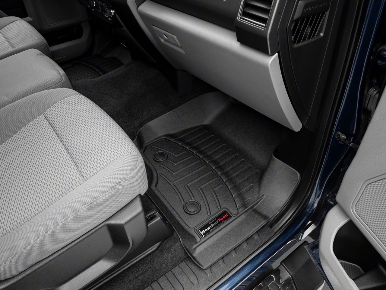 Weathertech Super Duty DigitalFit Front Floor Liners; Black 4410121 (17