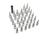Chrome Spiked Lug Nuts; M14x1.5; Set of 32 (05-26 F-250 Super Duty)