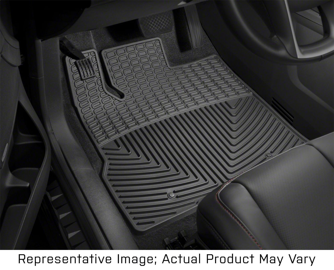 Weathertech F 250 Super Duty All Weather Front Rubber Floor Mats Black W408 17 22 F 250 Super 7512