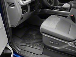 Husky Liners WeatherBeater Front Floor Liners; Black (17-26 F-250 Super Duty SuperCab, SuperCrew w/ Carpet Floors)