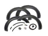 Rough Country Offroad Pocket Fender Flares; Flat Black (11-16 F-350 Super Duty SRW)