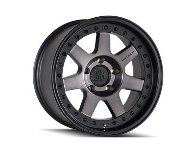 Mayhem Wheels Prodigy Matte Black with Dark Tint 6-Lug Wheel; 17x9; -6mm Offset (22-24 Tundra)