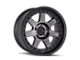 Mayhem Wheels Prodigy Matte Black with Dark Tint 6-Lug Wheel; 17x9; -6mm Offset (16-23 Tacoma)
