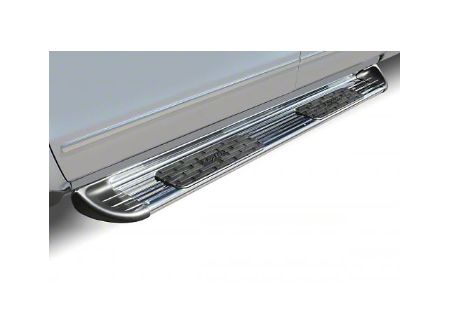 Raptor Series 7-Inch SSR Stainless Steel Running Boards; Polished (11-16 F-350 Super Duty SuperCrew)